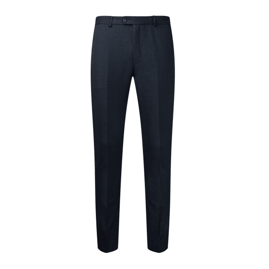 Senior Boys Skinny Fit School Trousers - Black