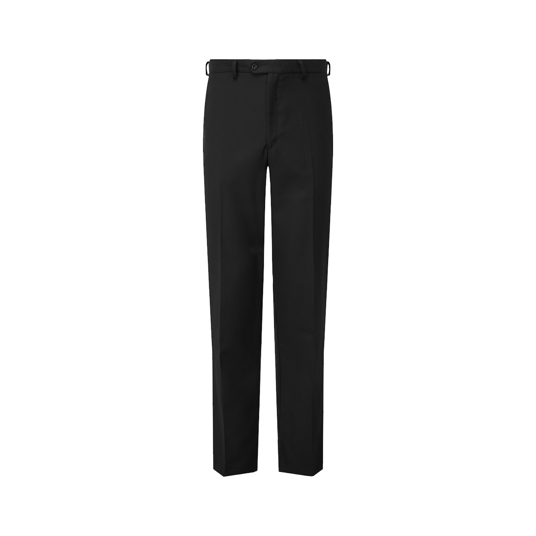 Regular Fit Senior Boys' Trousers - Black