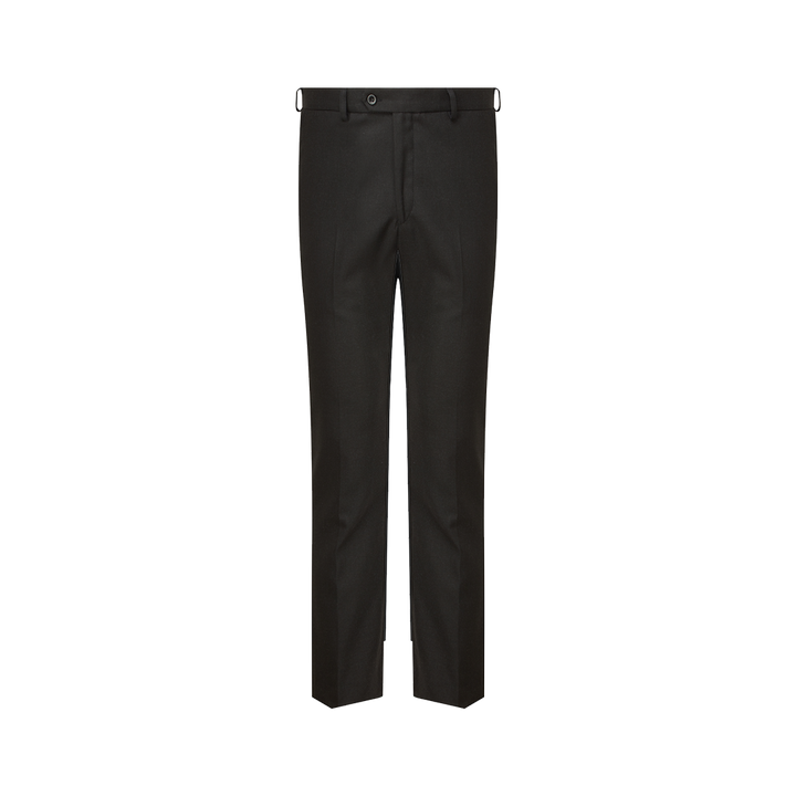 Senior Boys Slim Fit School Trousers - Charcoal