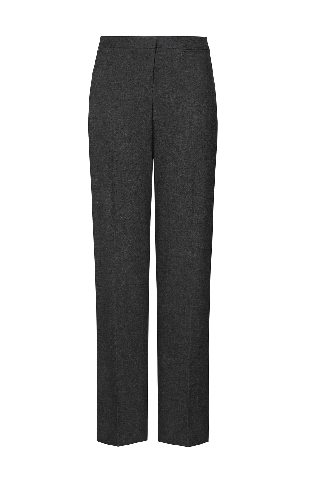 Senior Girls' Regular Fit School Trousers - Black