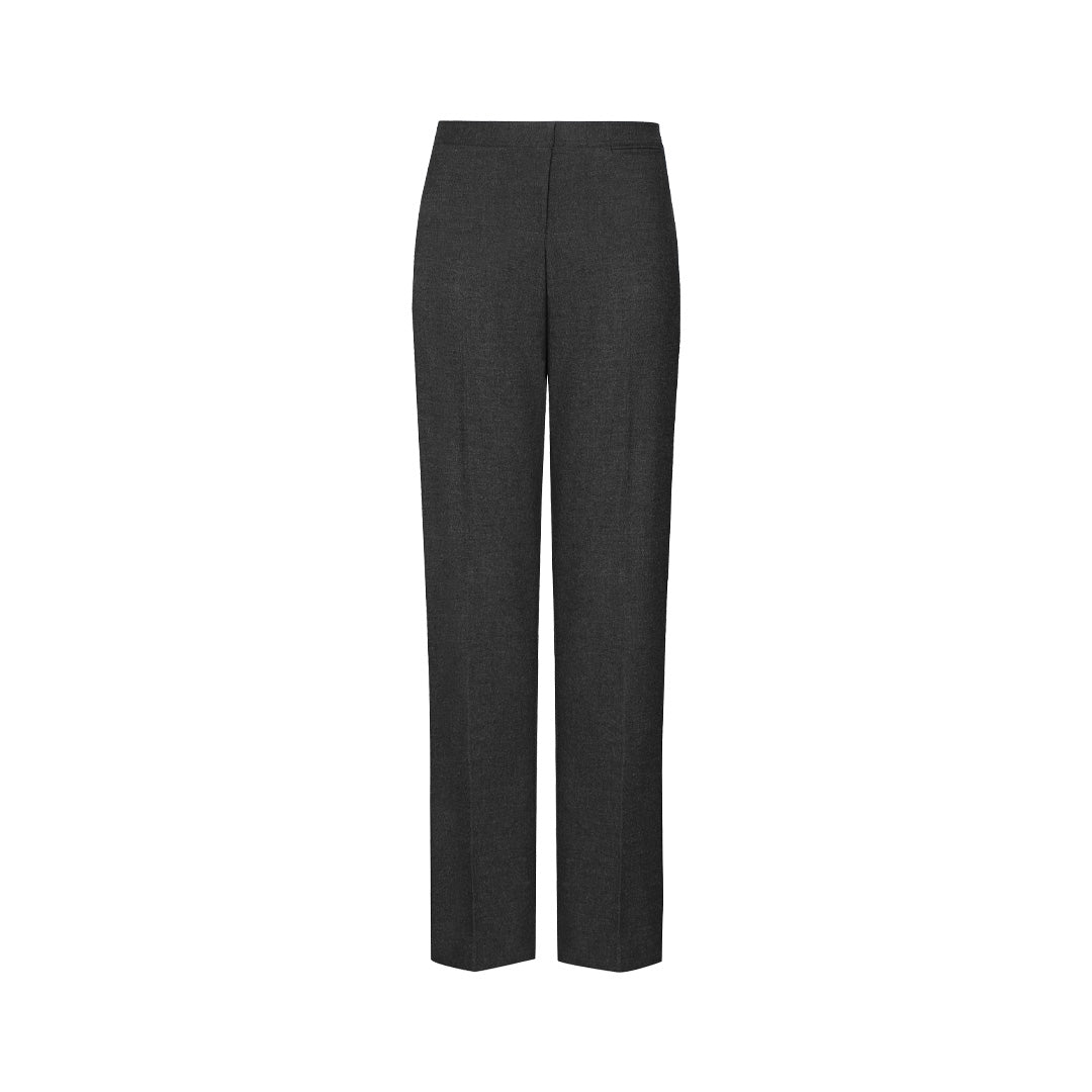 Senior Girls' Regular Fit School Trousers - Black
