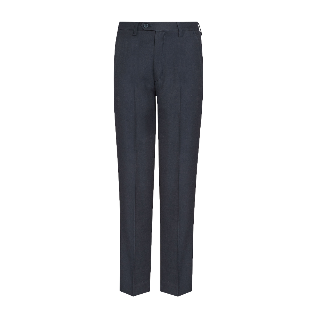 Regular Fit Boys School Trousers - Navy