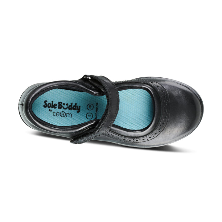 Star Black Leather Fitted Soft Touch Tape