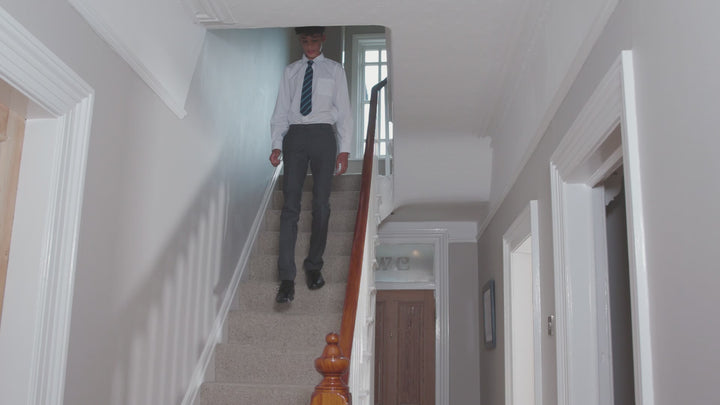 Slim Fit Senior Boys' Trousers - Navy