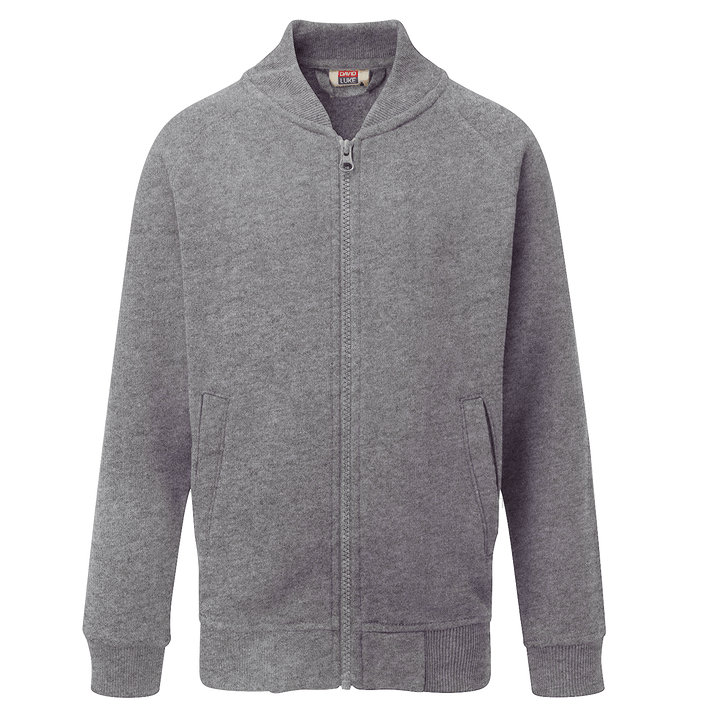 Unisex Zip Up School Jumper