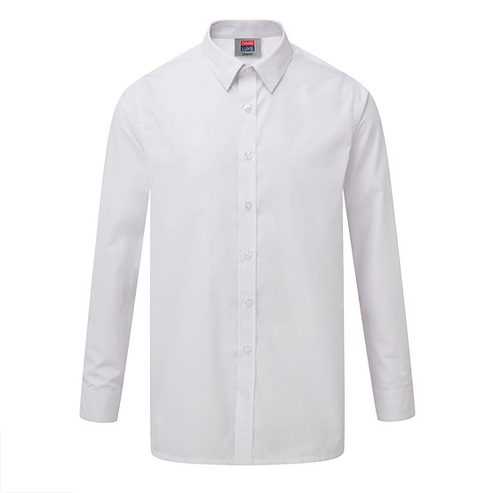 slim fit school shirt
