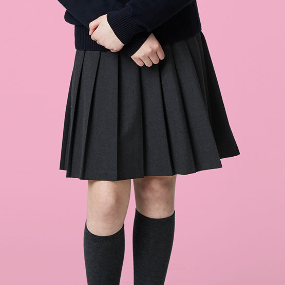 Girls Pleated School Skirt – David Luke Ltd