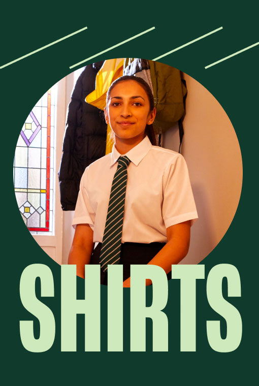 Girls' School Shirts & Blouses