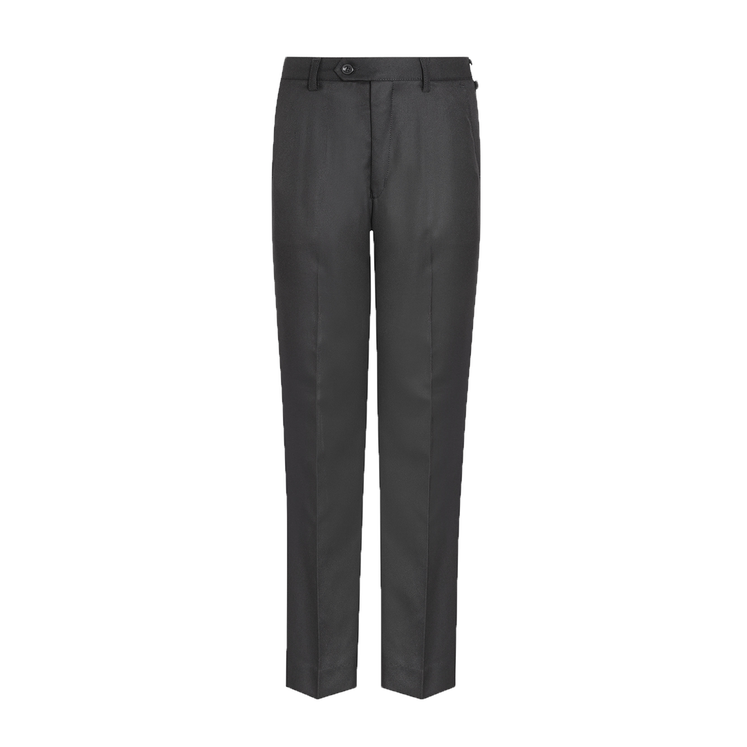 Regular Fit Boys School Trousers - Black