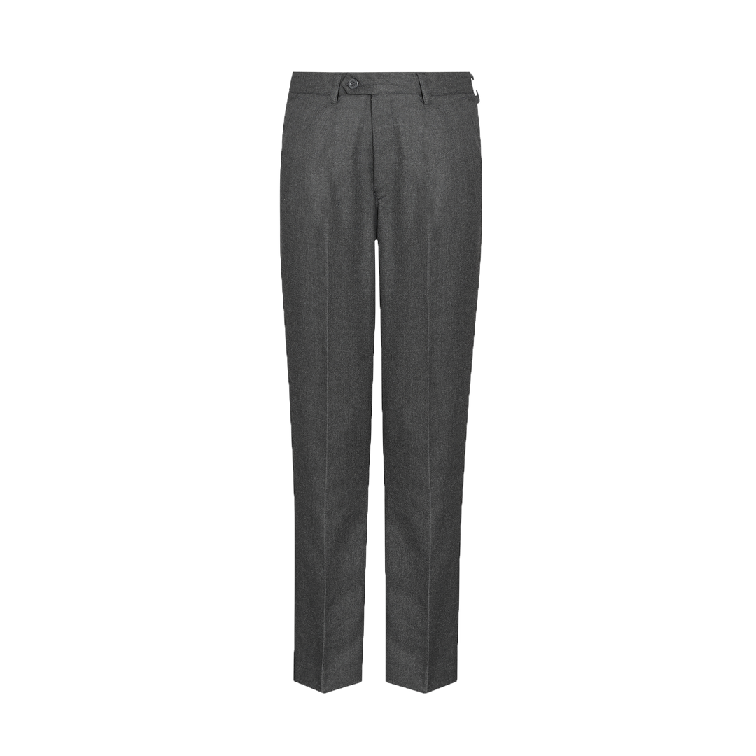Regular Fit Boys School Trousers - Grey