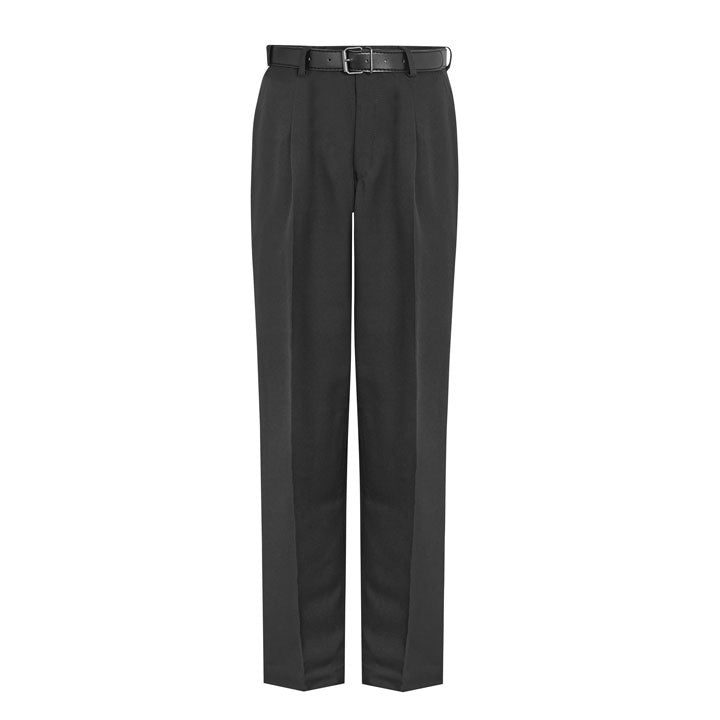 Regular Fit Senior School Trousers - Black