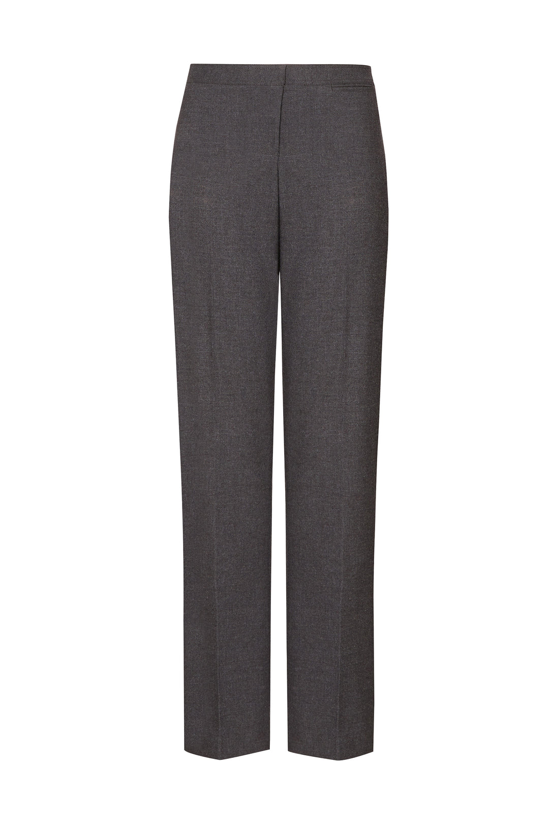 Senior Girls' Regular Fit School Trousers - Grey