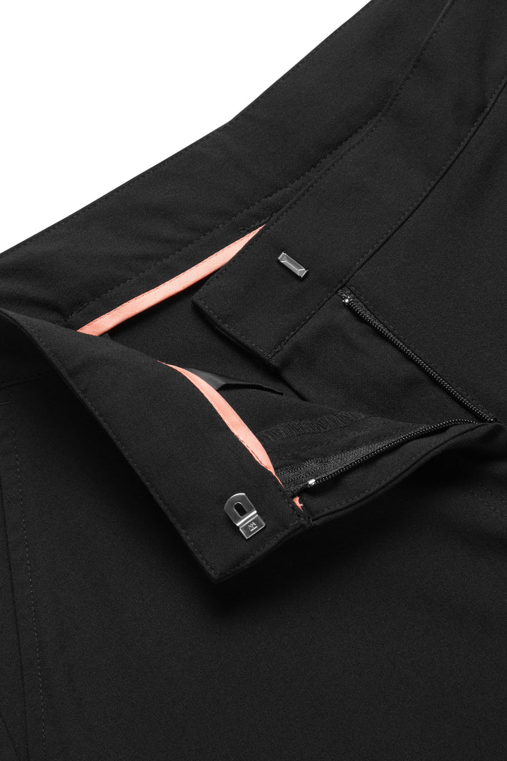 Girls Slim Fit Trouser with Pockets - Black