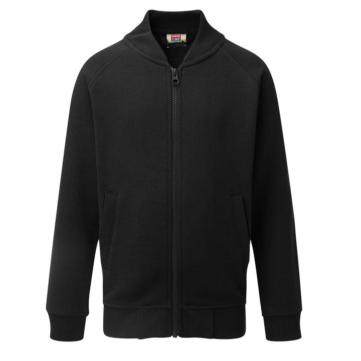 Unisex Zip Up School Jumper