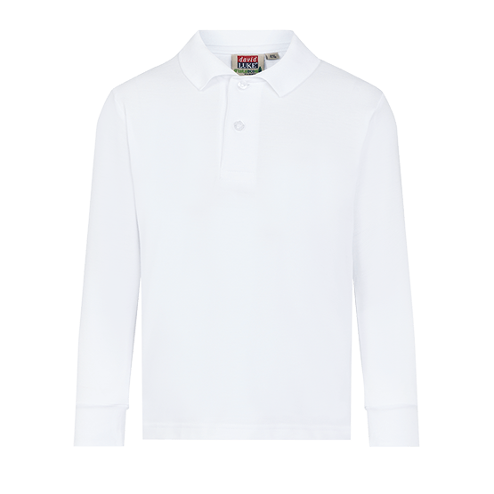 Unisex Long Sleeve School Polo Shirt