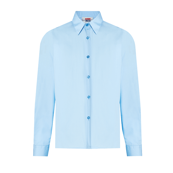 Girls Long Sleeve School Blouse 2 Pack
