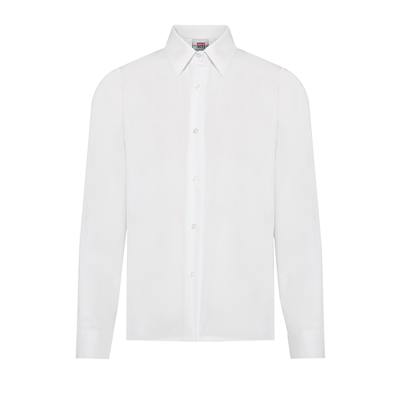 Girls Long Sleeve School Blouse 2 Pack