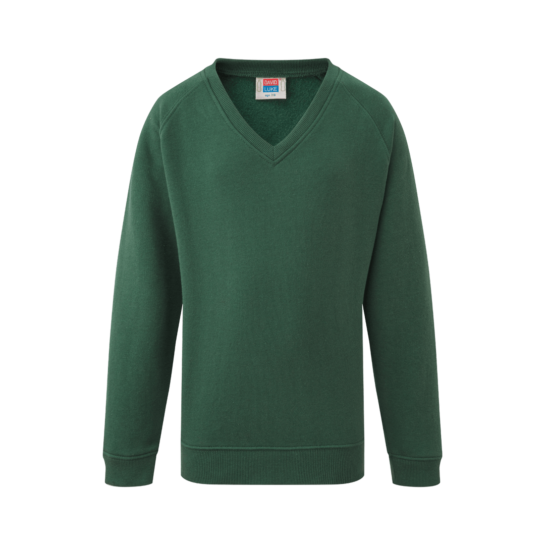 Unisex V Neck School Jumper
