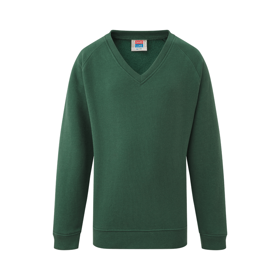 Unisex V-Neck School Jumper