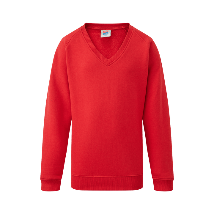 Unisex V-Neck School Jumper