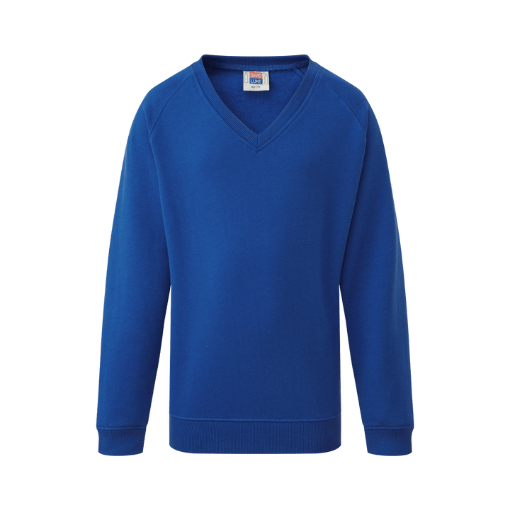 Unisex V-Neck School Jumper