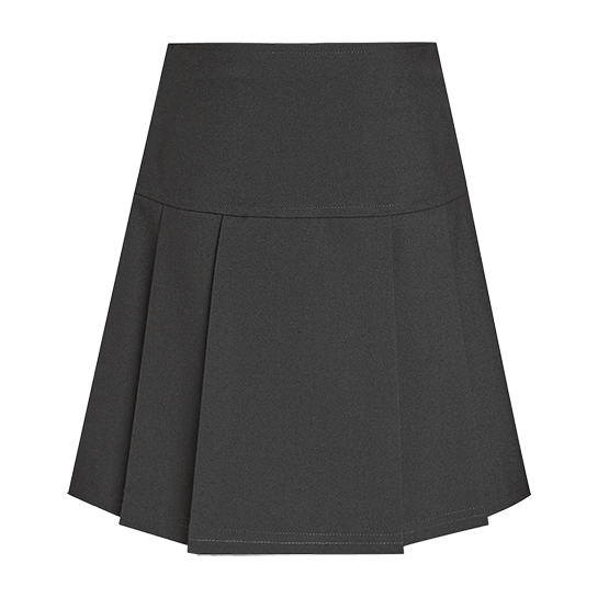 Girls Permanent Pleat School Skirt