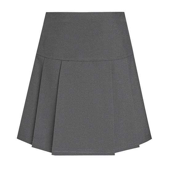 Girls Permanent Pleat School Skirt