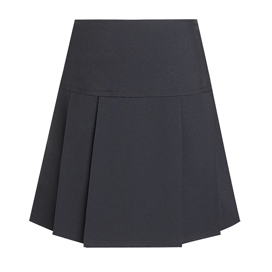 Girls Permanent Pleat School Skirt